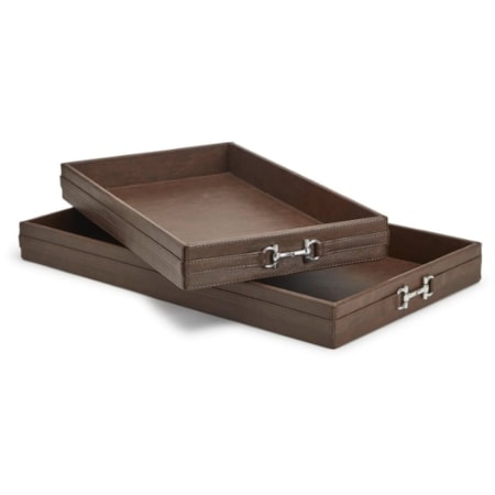 Horse Country Set of 2 Decorative Tray