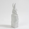 Global Views Sculptures by Global Views Rabbit in Tux-Matte White