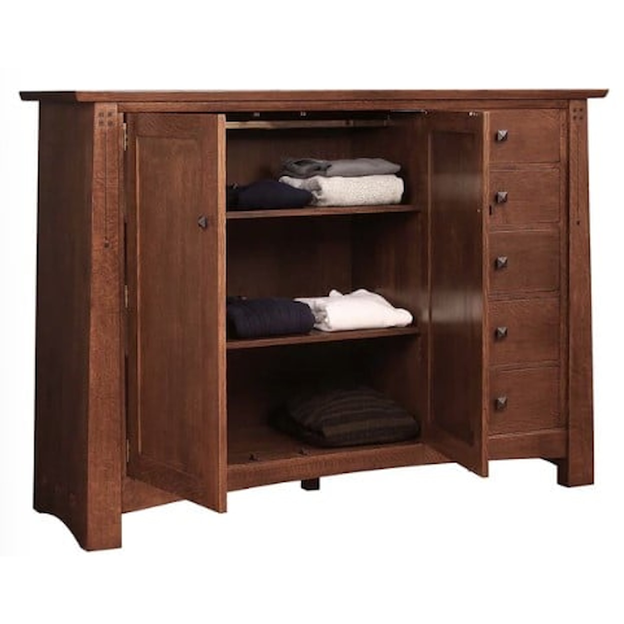 Stickley Highlands HIGHLANDS LOW ARMOIRE