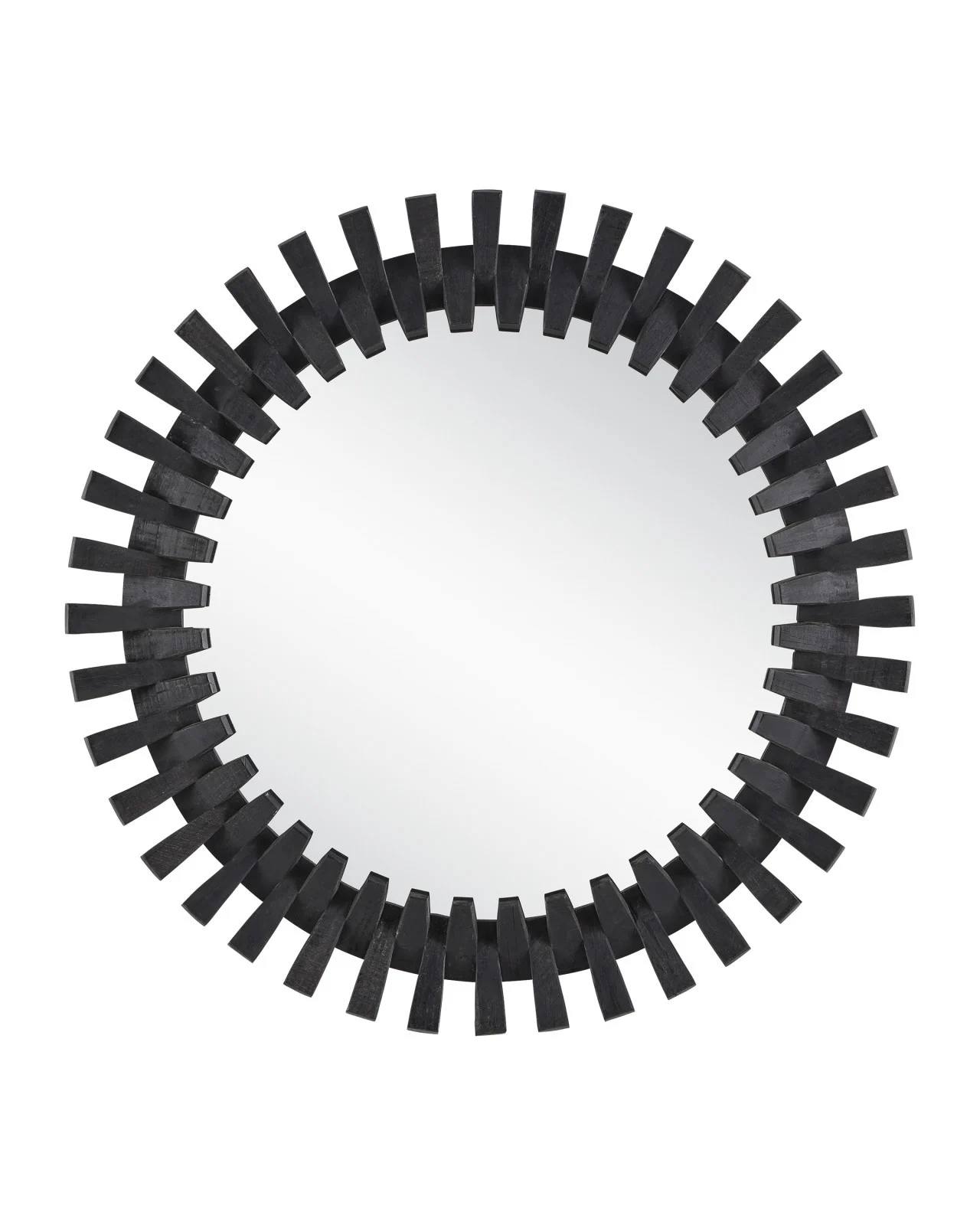 Diza Round Black Mirror