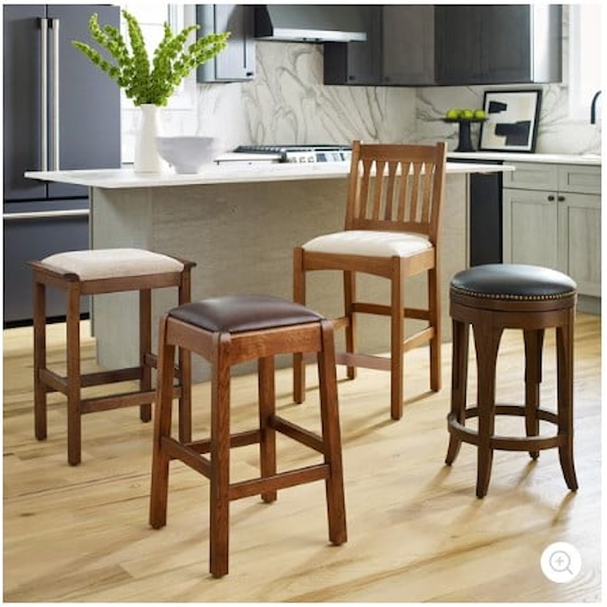 Stickley Mission BACKLESS STOOL