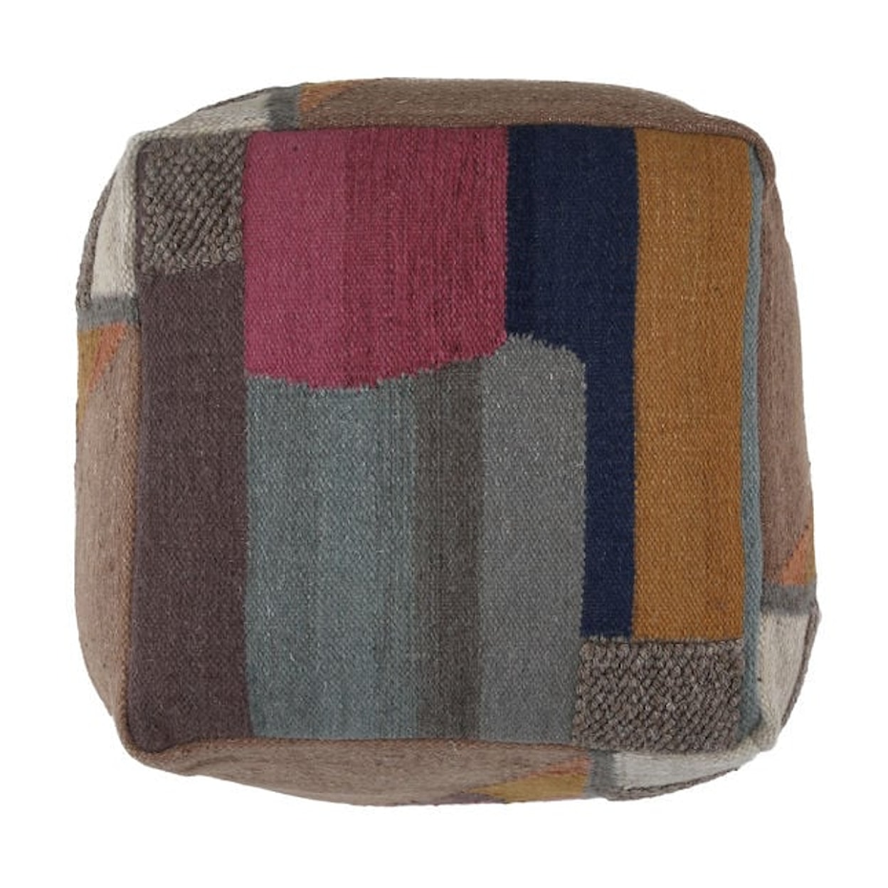 Dovetail Furniture Pillows & Poufs Helios Pouf