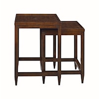 SET OF 2 RECTANGLE NESTED TABLES- COUNTRY