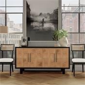 Riverside Furniture Laguna Cane Upholstered Side Chair