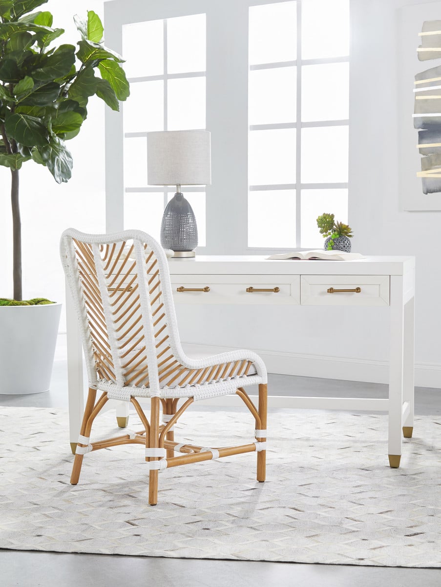 Essentials for Living Stella Stella Desk in Matte White