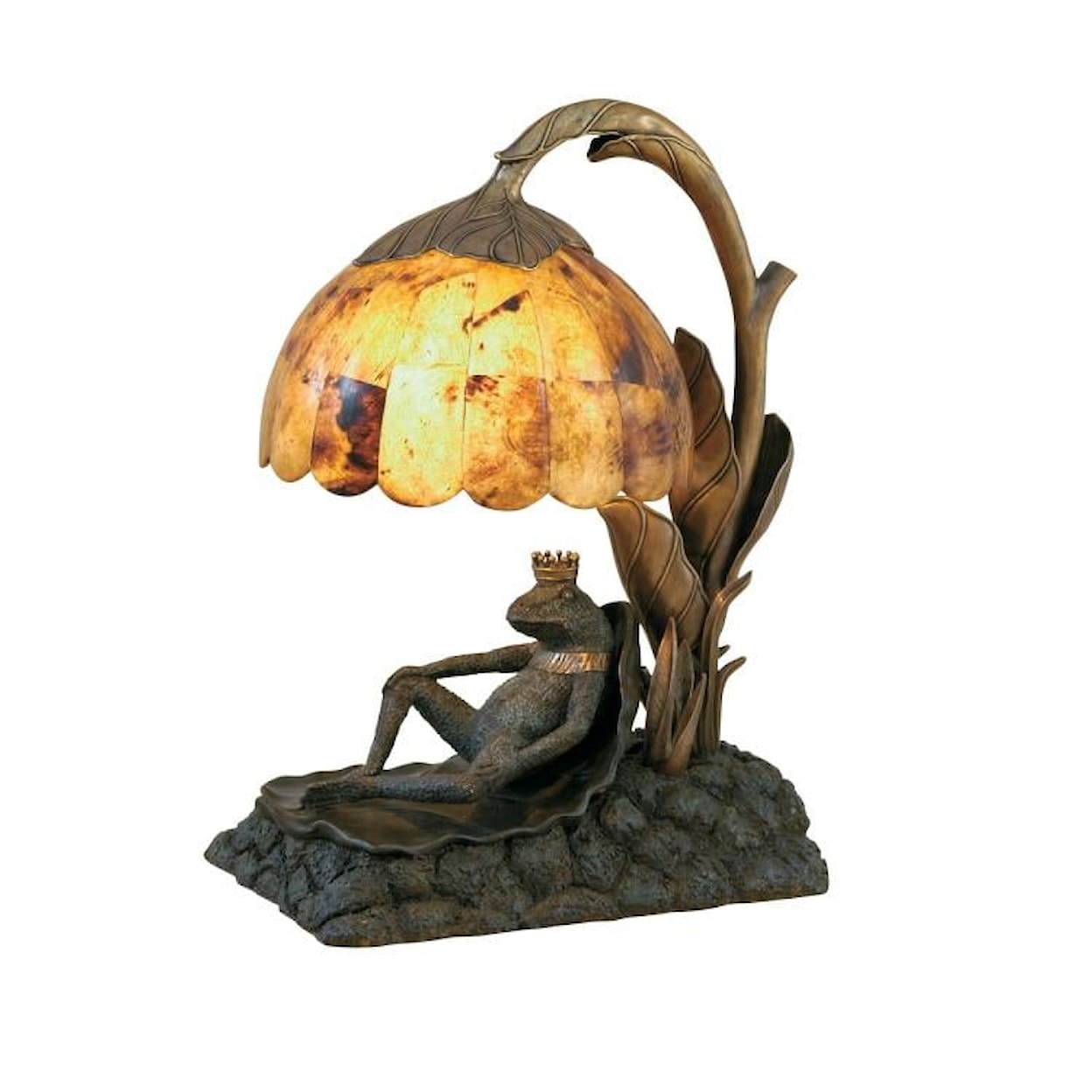 Maitland-Smith Lighting Frog Prince Table Lamp