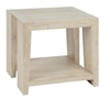 Classic Home Troy TROY END TABLE WHITE