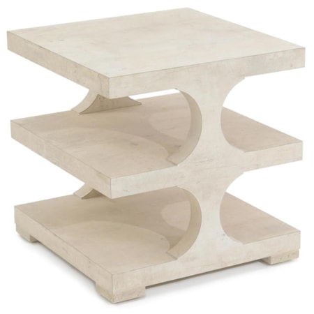 Loftus Three-Tier End Table