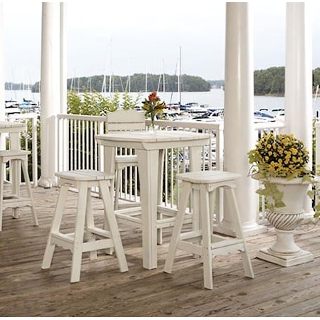 OUTDOOR TALL DINING TABLE