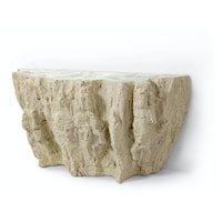 CAMILLA FOSSILIZED CLAM CONSOLE TABLE