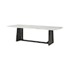 Theodore Alexander Repose Repose Dining Table Marble Top