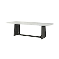 Repose Dining Table Marble Top
