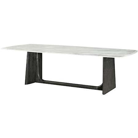 Repose Dining Table Marble Top