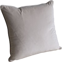 Iris Pillow in Soft Grey
