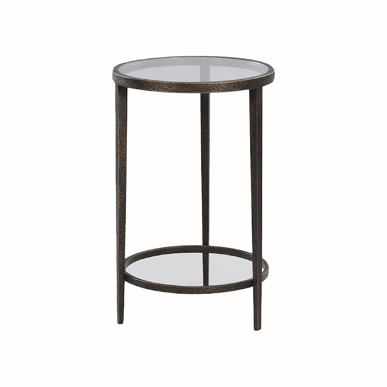 Oliver Home Furnishings End/ Side Tables SMALL ROUND SPOT TABLE