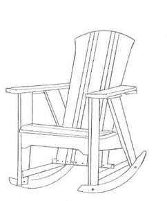 CAROLINE PRESERVES ROCKER