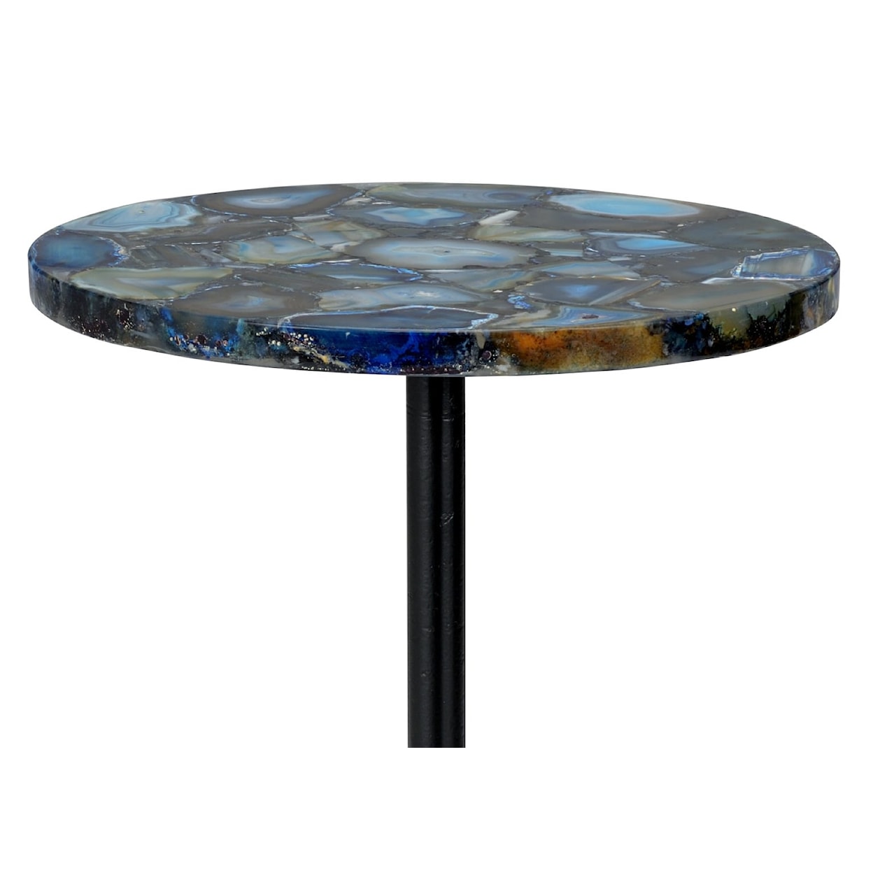 Chelsea House Tables - Accent & Side BLUE AGATE SIDE TABLE