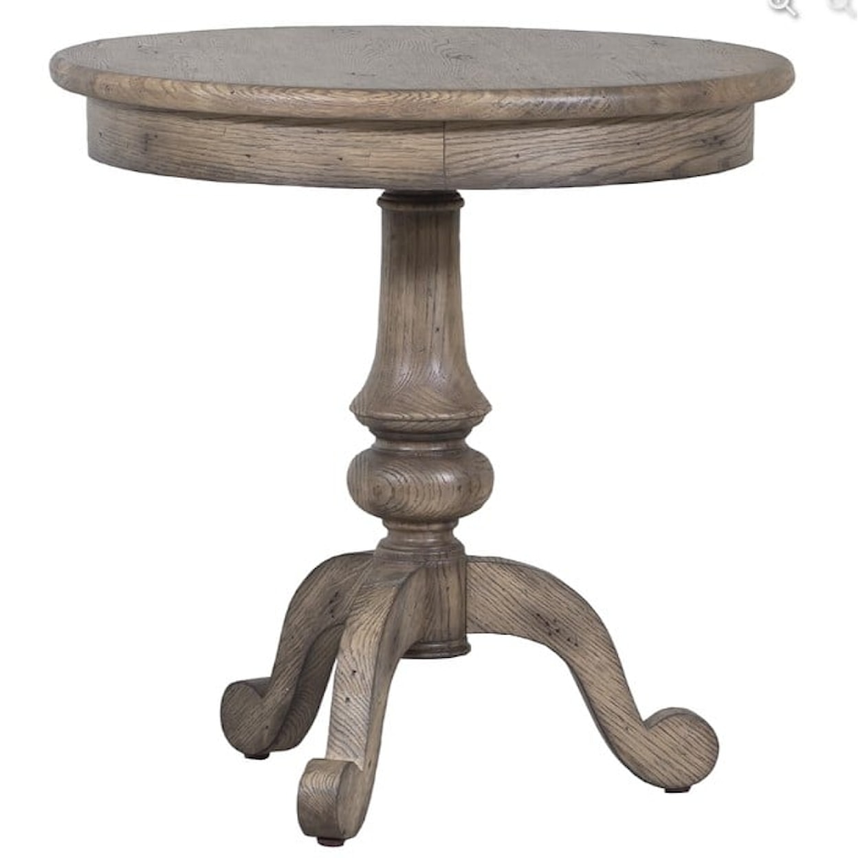 Fairfield Arcadian Collection Arcadian Round Pedestal End Table