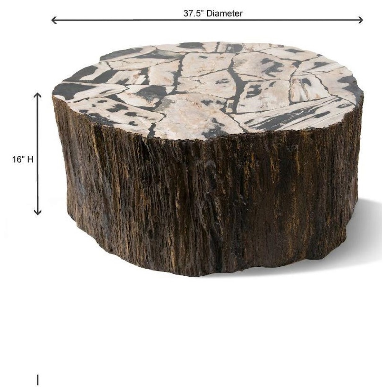 Ibolili Coffee Tables ROCKY COFFEE TABLE, ROUND