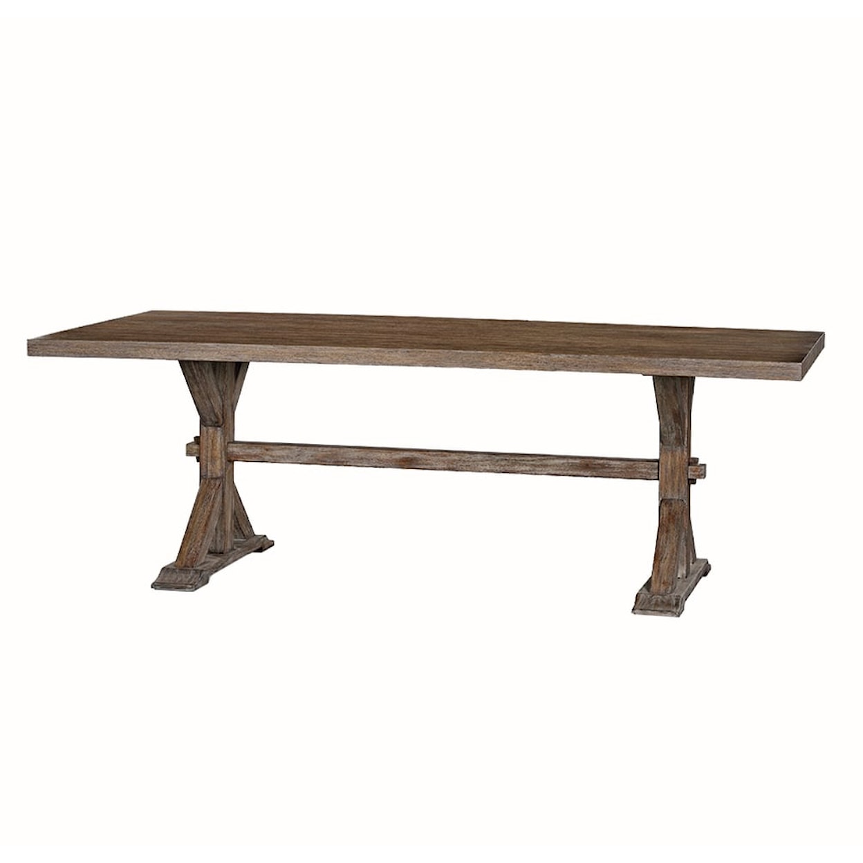 Oliver Home Furnishings Dining Tables RECTANGLE DINING TABLE- WEATHERED