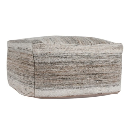 PERFORMANCE PLATEAU SAND MULTI POUF