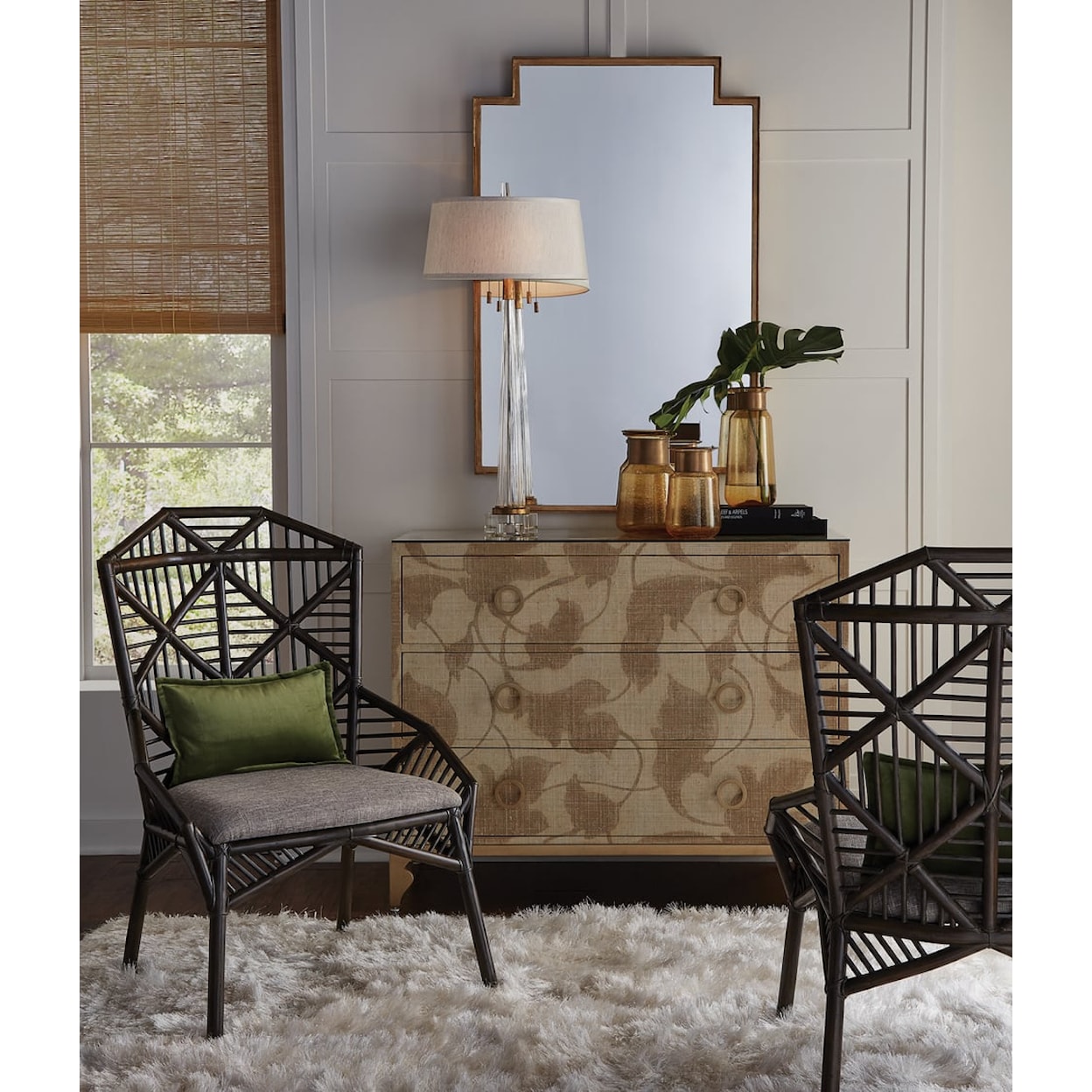 Wildwood Lamps Mirrors FIONA MIRROR- GOLD