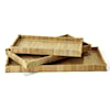 Two's Company Naturalist DREAM WEAVERS SMALL RATTAN TRAY