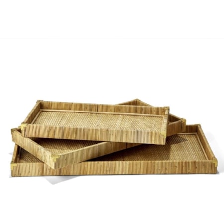 DREAM WEAVERS LARGE RATTAN TRAY