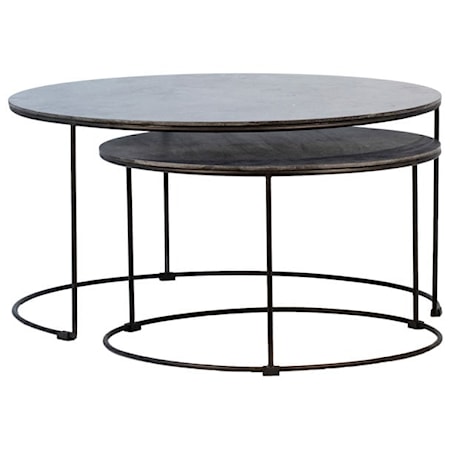 FLORIN COFFEE TABLES SET OF 2