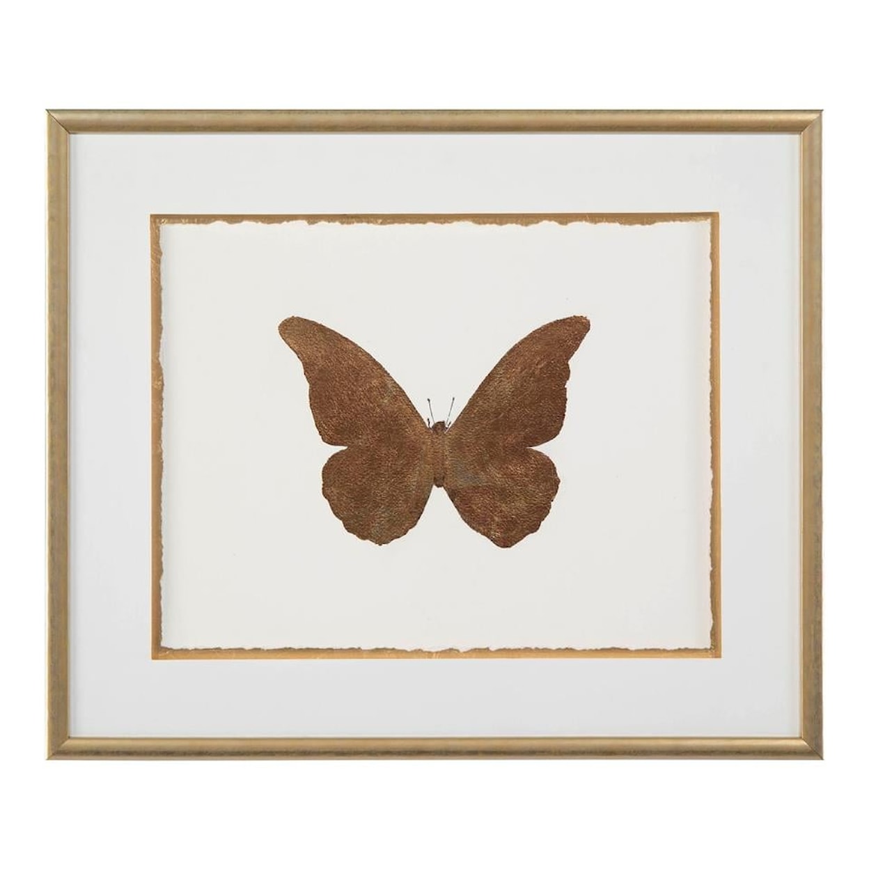 John-Richard Framed Artwork Shimmering Butterfly IV