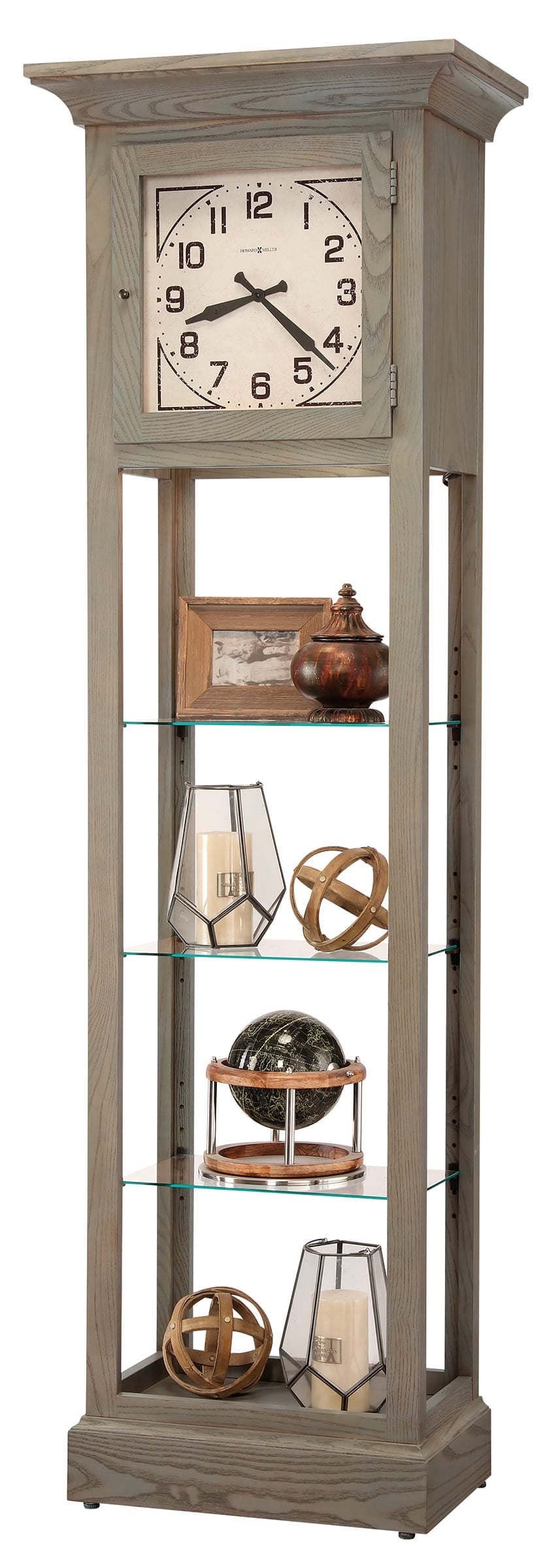 Howard Miller Floor Clocks 611296 MARCELLA FLOOR CLOCK Jacksonville Furniture Mart Clocks