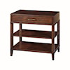 Oliver Home Furnishings End/ Side Tables SINGLE DRAWER SIDE TABLE- COUNTRY