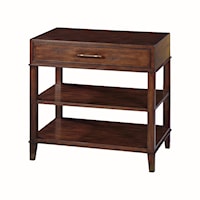 SINGLE DRAWER SIDE TABLE- COUNTRY