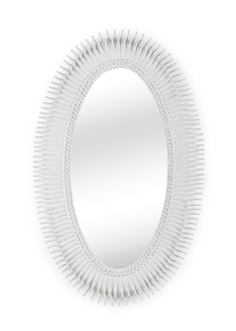 LUCIUS MIRROR- WHITE