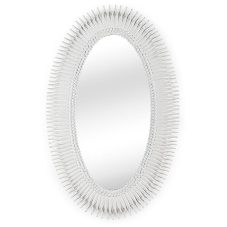 LUCIUS MIRROR- WHITE