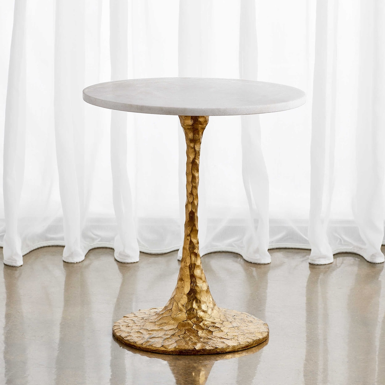 Uttermost Accent Furniture Chiseled Side Table 