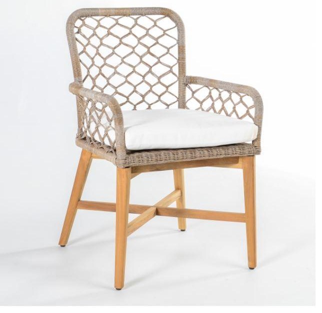 Outdoor Upholstered Dining Chair