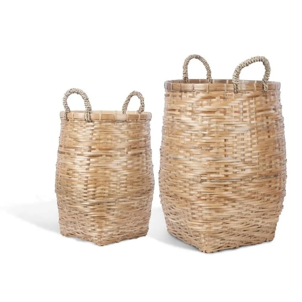 Ibolili Baskets and Sets BAMBOO BASKET S/2