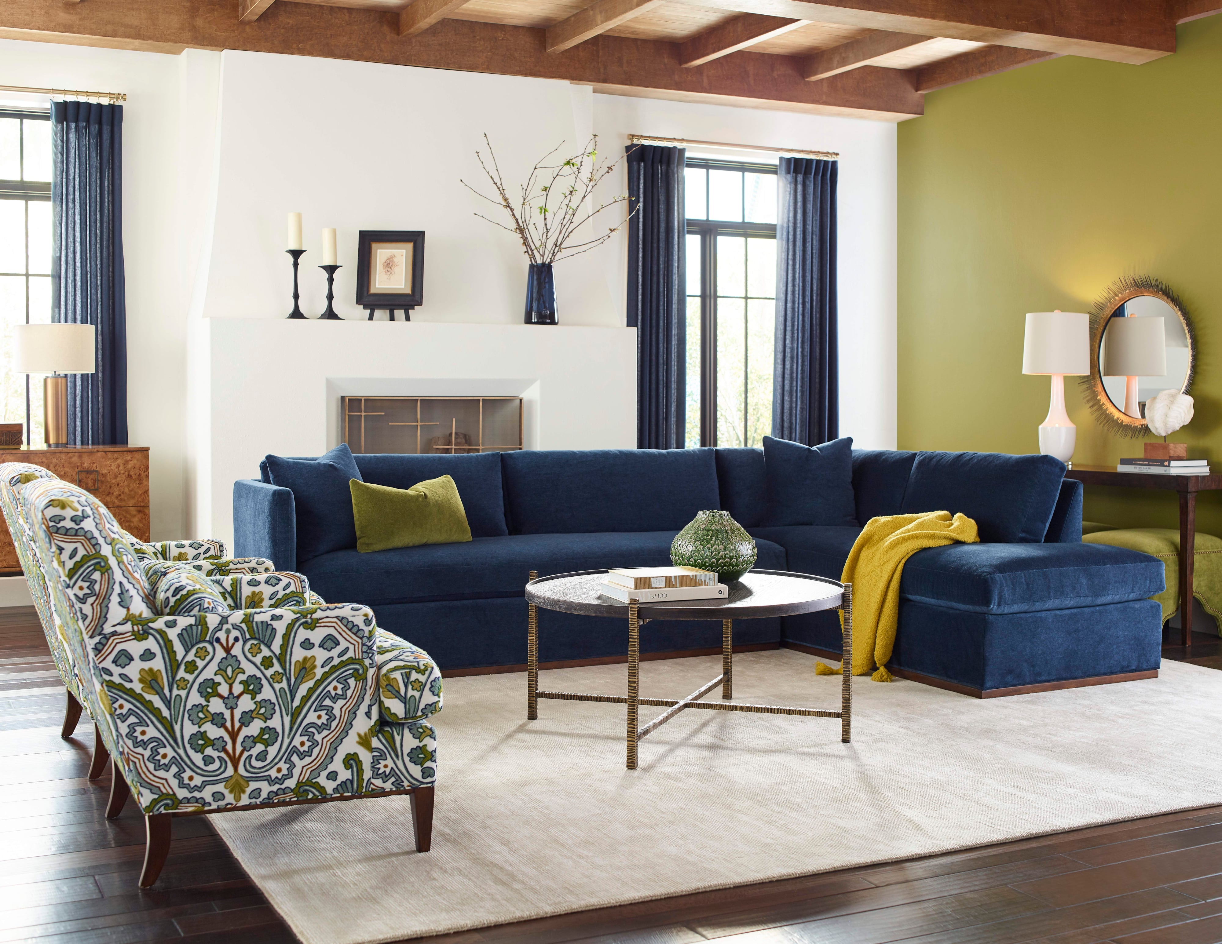 Taylor King Sectionals 382131/50/KEMNAV ADELLE 2 PIECE SECTIONAL IN