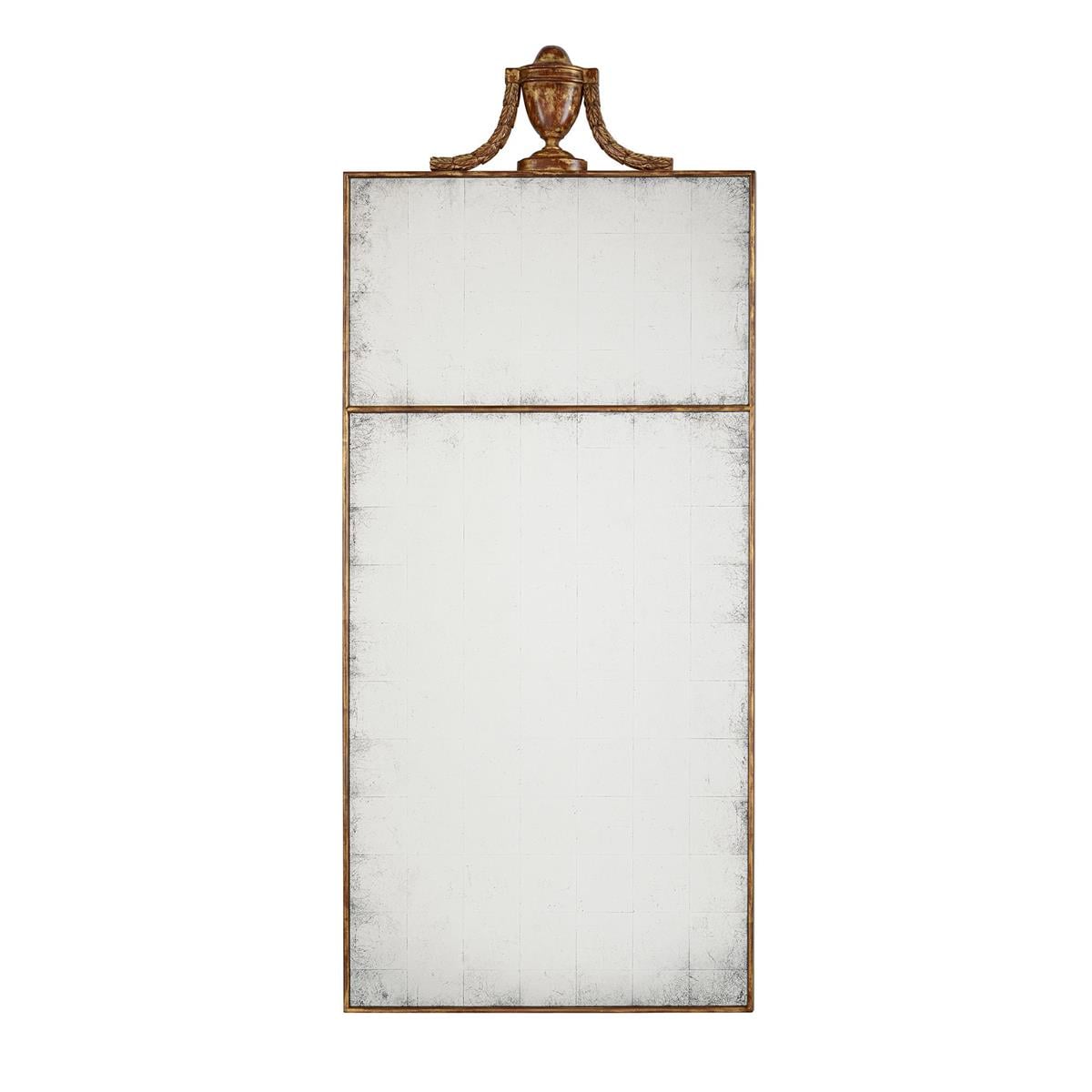 Classic Reflections Vertical Pediment Mirror