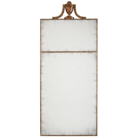 Classic Reflections Vertical Pediment Mirror