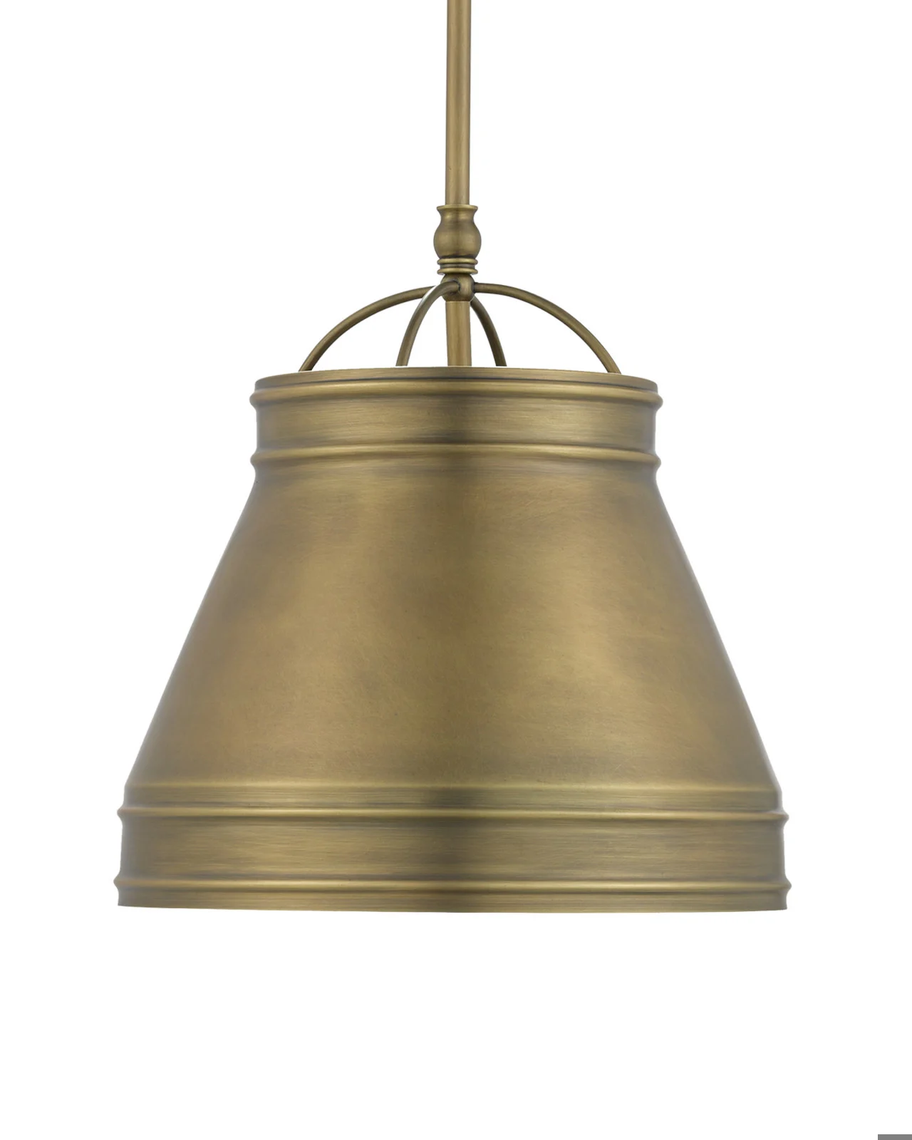 Currey & Co Currey & Co Lumley Brass Pendant