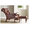 Stickley Leopold's Leather Accent Chair