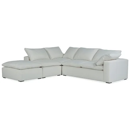 NIMBUS 4PC MODULAR SECTIONAL IN 9901 PUMICE