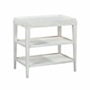 Oliver Home Furnishings End/ Side Tables RECTANGLE SIDE TABLE W/ LIP TOP-DRIFT
