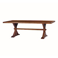 84" RECTANGLE DINING TABLE- COUNTRY