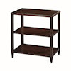 Oliver Home Furnishings End/ Side Tables RECTANGLE TIERED END TABLE-COUNTRY