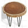 Fairfield Cocktail Tables 48" ROUND LIVE EDGE COCKTAIL TABLE