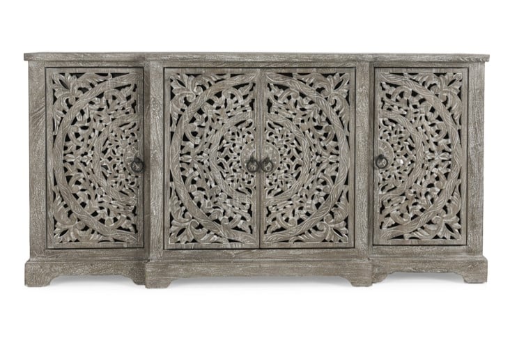 Classic Home Sideboard Harmony Breakfront Sideboard