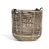 Ibolili Baskets and Sets AVOCADO RATTAN BASKET, ROUND- S/3